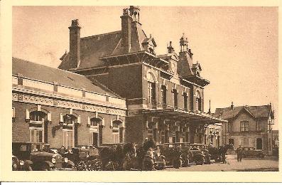 Fs437/ Berck-Plage, La Gare, (Bahnhof), Neuf - Nord-Pas-de-Calais