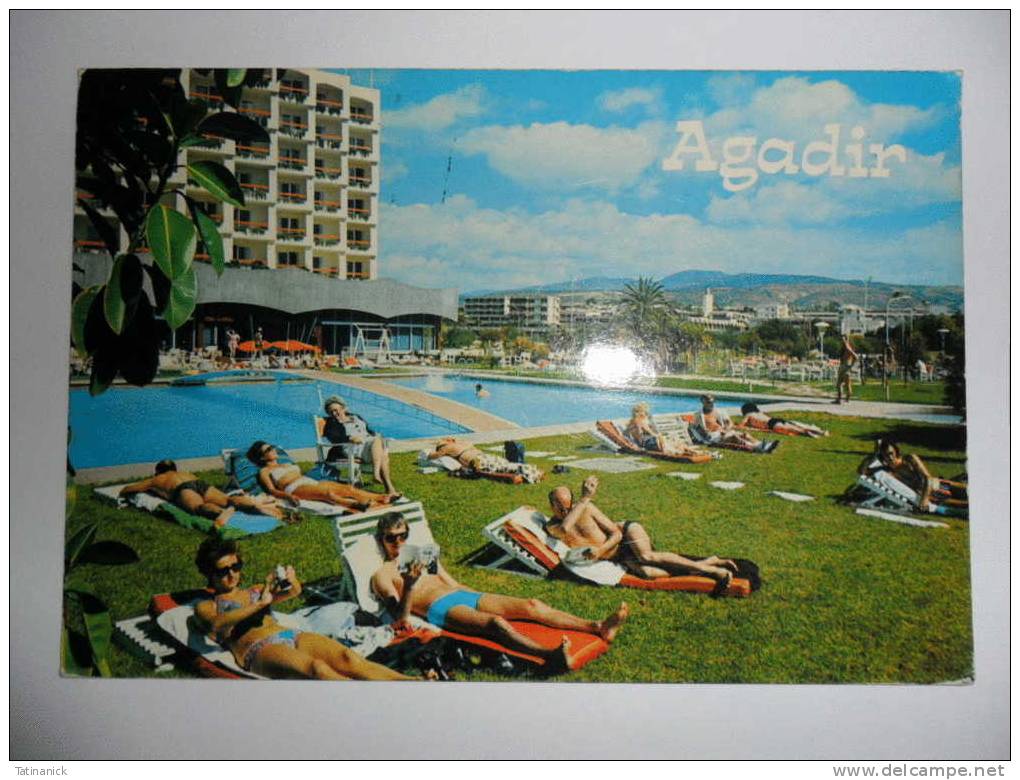 Agadir: Hôtel Atlas, La Piscine - Agadir