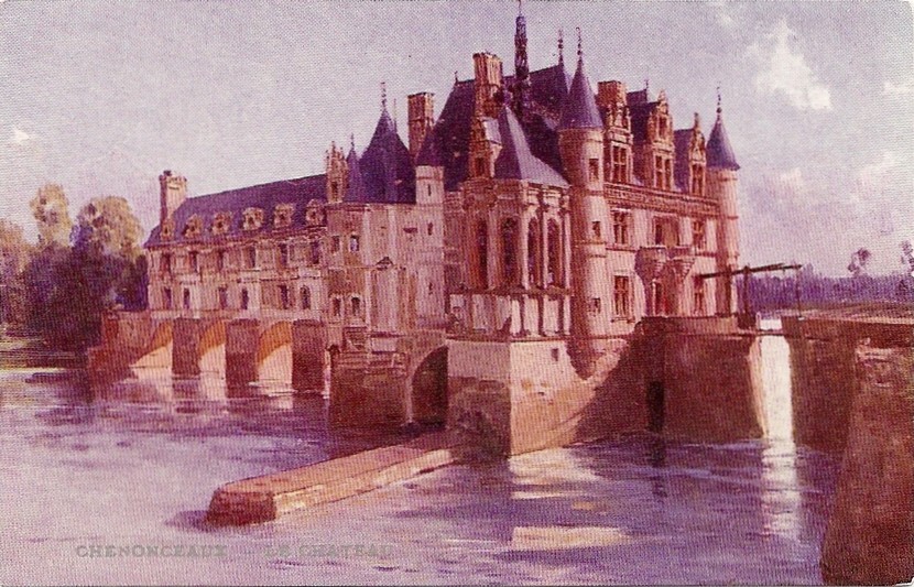 Château De Chenonceaux.- Renaissance (1515) - L & M / "Les Suites De France", Par Eug. Bourgeois S. IV.- N° 4 - Bourgeois