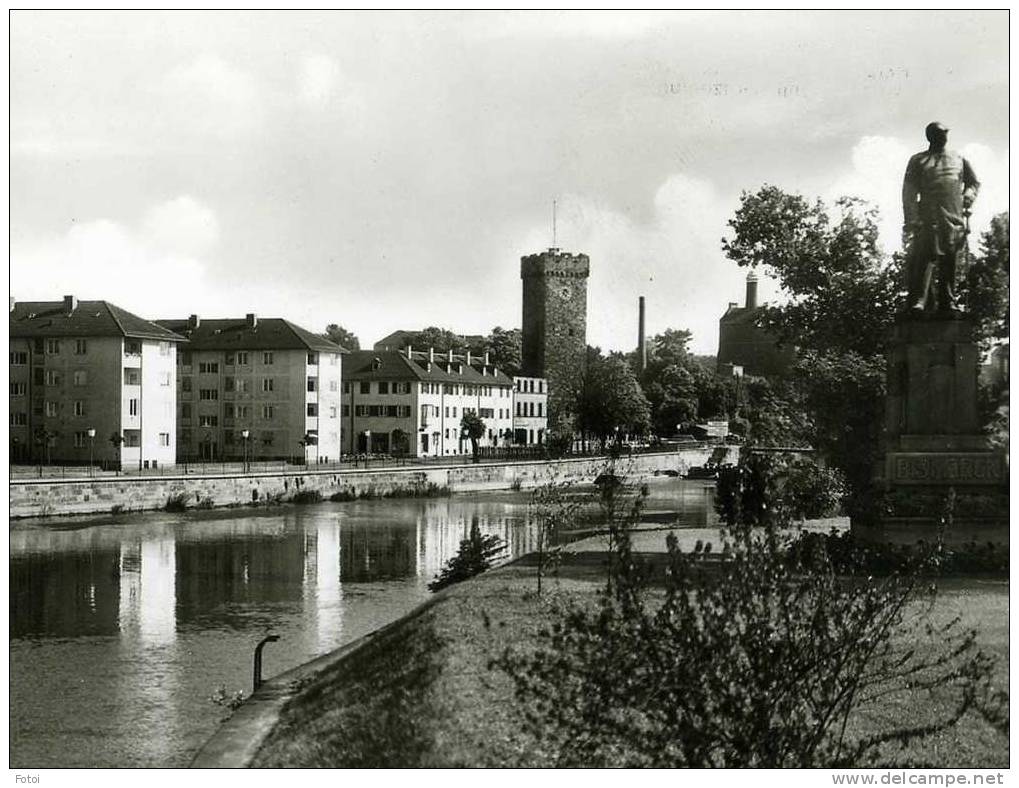 REAL PHOTO POSTCARD HEILBRONN GERMANY DEUTSCHLAND CARTE POSTALE OLD CARS - Heilbronn