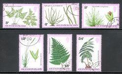 ASCENSION 1980 CTO Stamps Flora 253-258 #3044 - Other & Unclassified