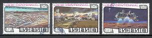 ASCENSION 1976 CTO Stamps USA Cent. 215-217 #3086 - Ascensión