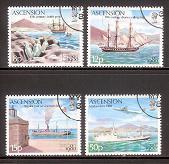 ASCENSION 1980 CTO Stamps Mail Service 259-262 #3042 - Ascensione