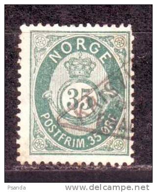 1877 Norway - Used Stamps