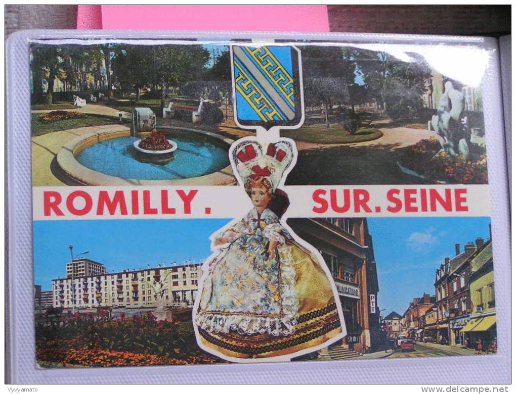 ROMILLY SUR SEINE  4 VUES LA POSTE - Romilly-sur-Seine