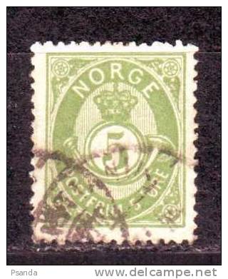 1882 Norway - Oblitérés