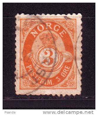 1886Norway Mino 43b - Oblitérés