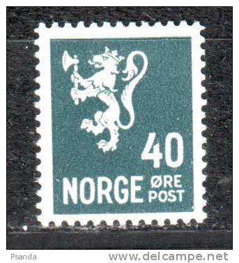 1937Norway Mino 188 MNH - Gebruikt