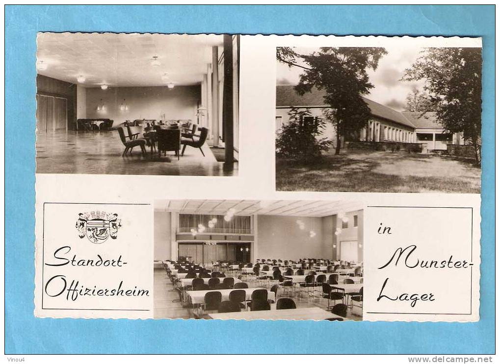 CPSM - Standort - Offiziersheim In Munster- Lager - Allemagne - Munster