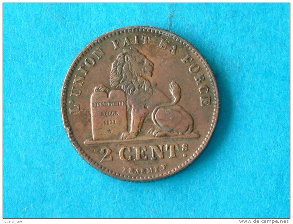 1914 FR - 2 CENTIEM / Morin 314 ( For Grade, Please See Photo ) ! - 2 Cent