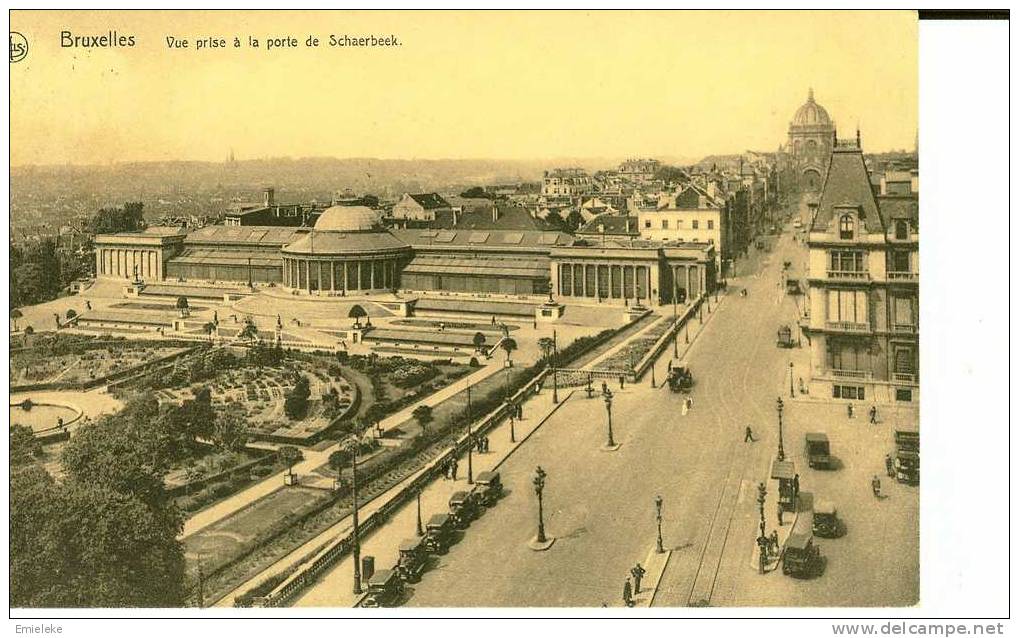 Brussel Bruxelles Vue Prise De La Porte De Schaerbeek - Panoramische Zichten, Meerdere Zichten