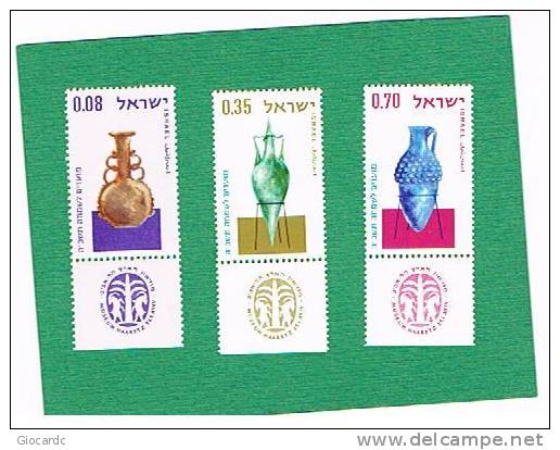 ISRAELE (ISRAEL) - UNIF. 260..262   - 1964  NUOVO ANNO 5725      - NUOVI (MINT) ** CON APPENDICE - Nuovi (con Tab)