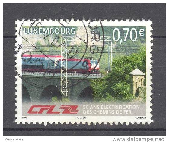 Luxembourg 2006 Mi. 1705    0.70 € Eisenbahn Und Brücke Railway & Bridge - Used Stamps