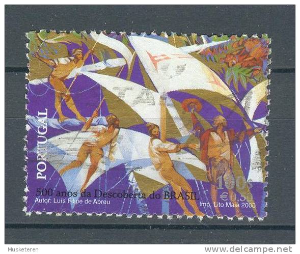 Portugal 2000 Mi. 2428    100 E / 0.50 € Entdeckung Von Discovery Of Brasilien Brazil - Used Stamps