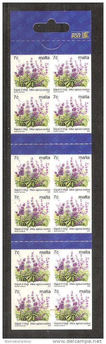 MALTA - 2004 FLOWERS BOOKLET - J3774 - Malta