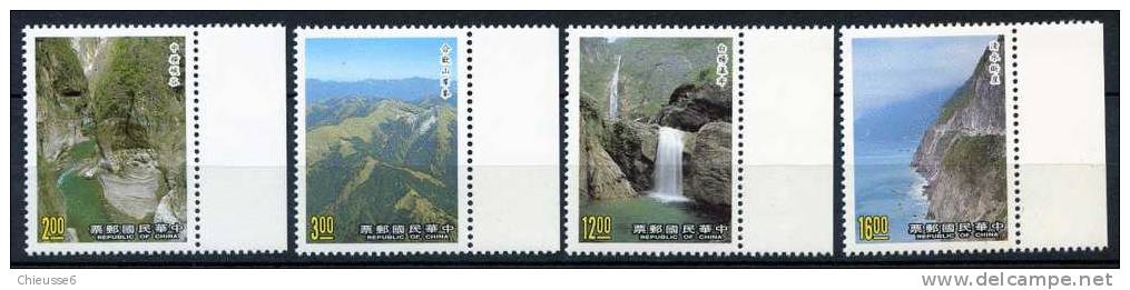 Formose **  N° 1821 à 1824 -  Parc National De Taroko - Autres & Non Classés