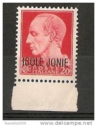 1941 ISOLE JONIE IMPERIALE 20 CENT MNH ** - RR7149-2 - Ionische Inseln