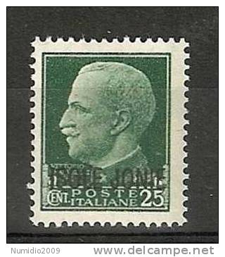 1941 ISOLE JONIE IMPERIALE 25 C MNH ** - RR7150-2 - Islas Jónicas