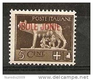 1941 ISOLE JONIE IMPERIALE 5 C MNH ** - RR7151-4 - Ionische Eilanden