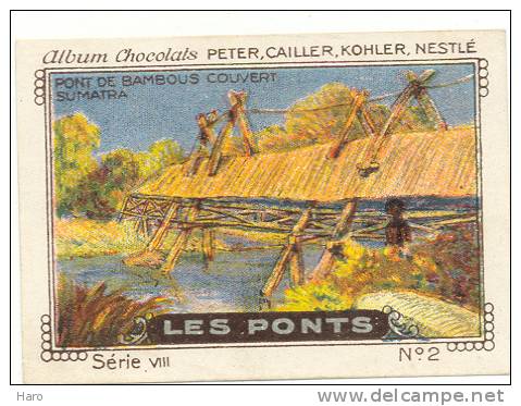 Chromo - Chocolats NESTLE,  PETER , CAILLER , KOHLER - Lot De 5 Chromos - Les Ponts  (b42) - Nestlé