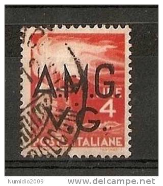 1945-47 TRIESTE AMG VG USATO 4 LIRE - RR7158-2 - Used