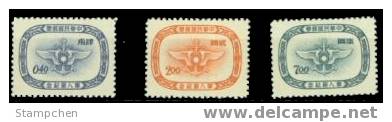 1955 Armed Forces Day Stamps Martial Anchor Military Army - Militaria