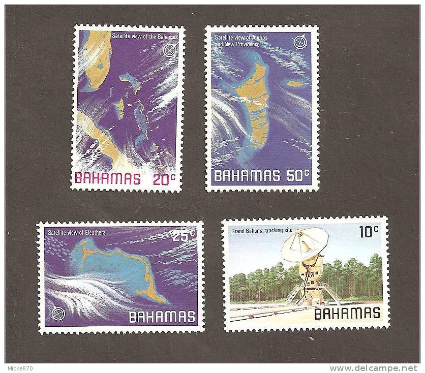 Bahamas N°474 à 477 Neuf** Espace - Bahamas (1973-...)