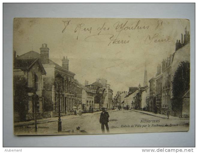 Pithyviers ,faubourg De Brauce - Pithiviers