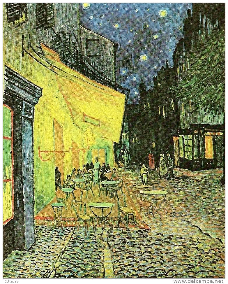 "Le Café Le Soir" - VAN GOGH - Paintings