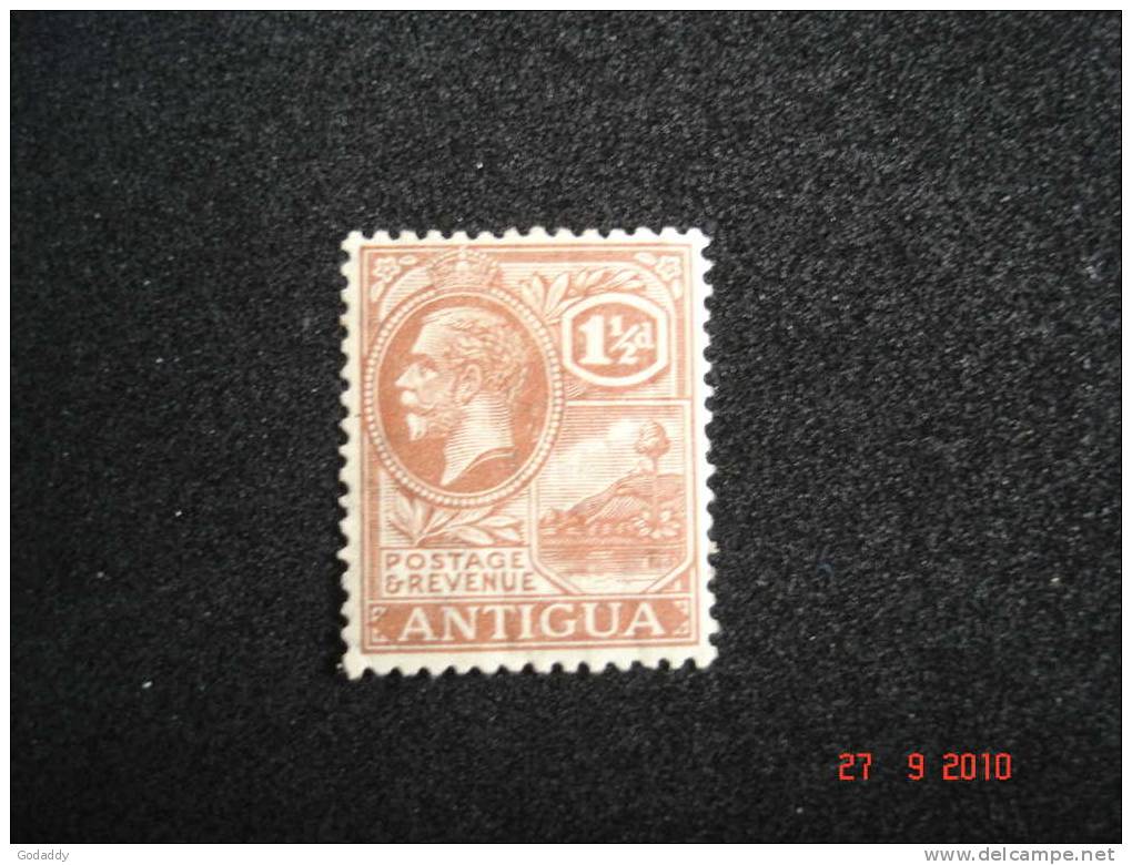 Antigua 1921 K.George V  11/2d      SG68  MH - 1858-1960 Kronenkolonie