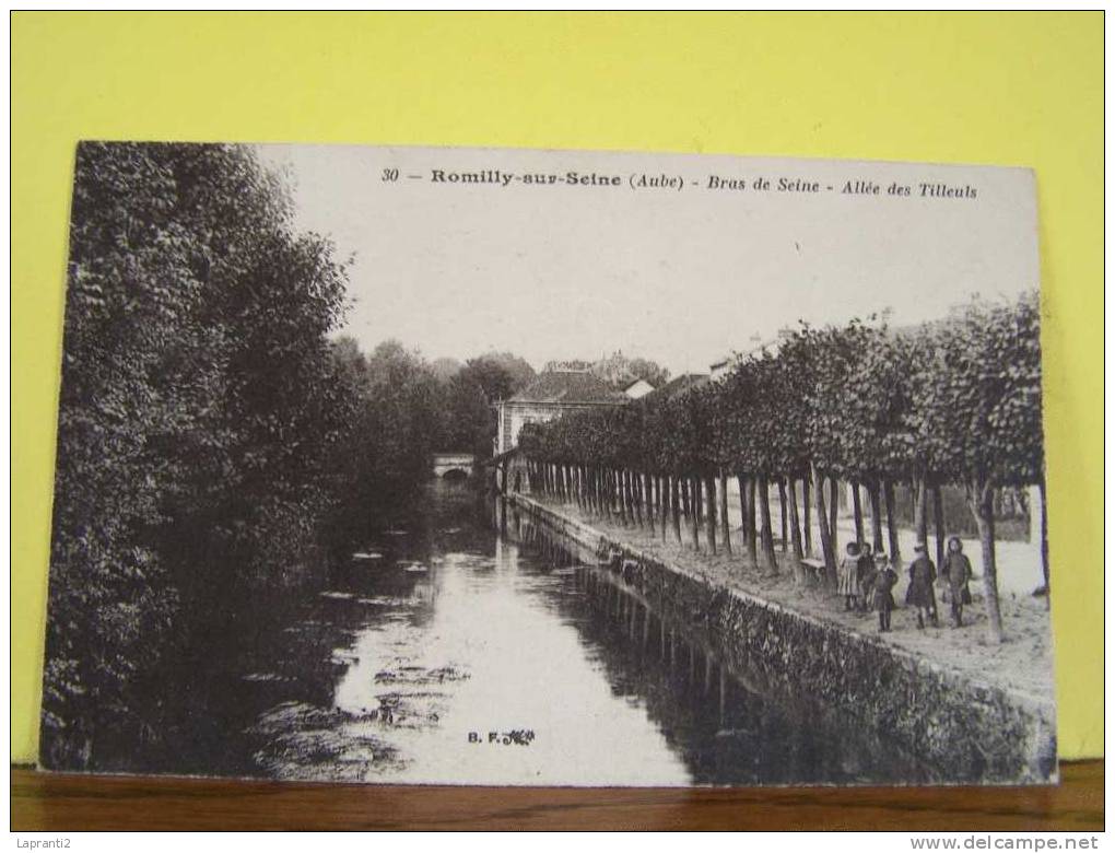 ROMILLY-SUR-SEINE (AUBE) BRAS DE SEINE. ALLEE DES TILLEULS - Romilly-sur-Seine