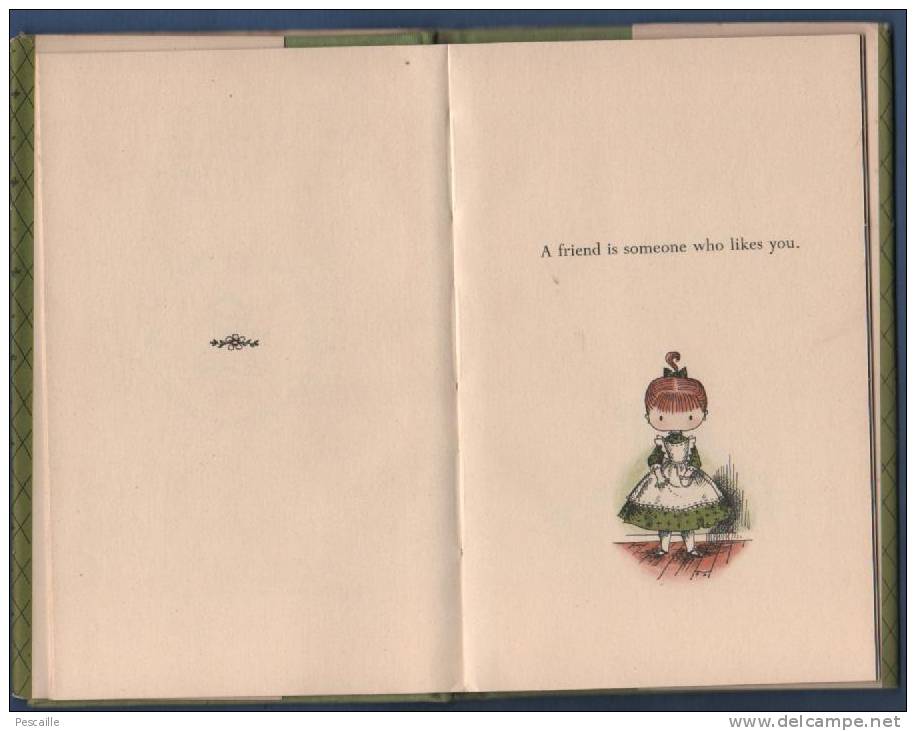 CHILDREN'S BOOK - 1958 JOAN WALSH ANGLUND - A FRIEND IS SOMEONE WHO LIKES YOU - COLLINS ST JAME´S PLACE LONDON - Livres Illustrés