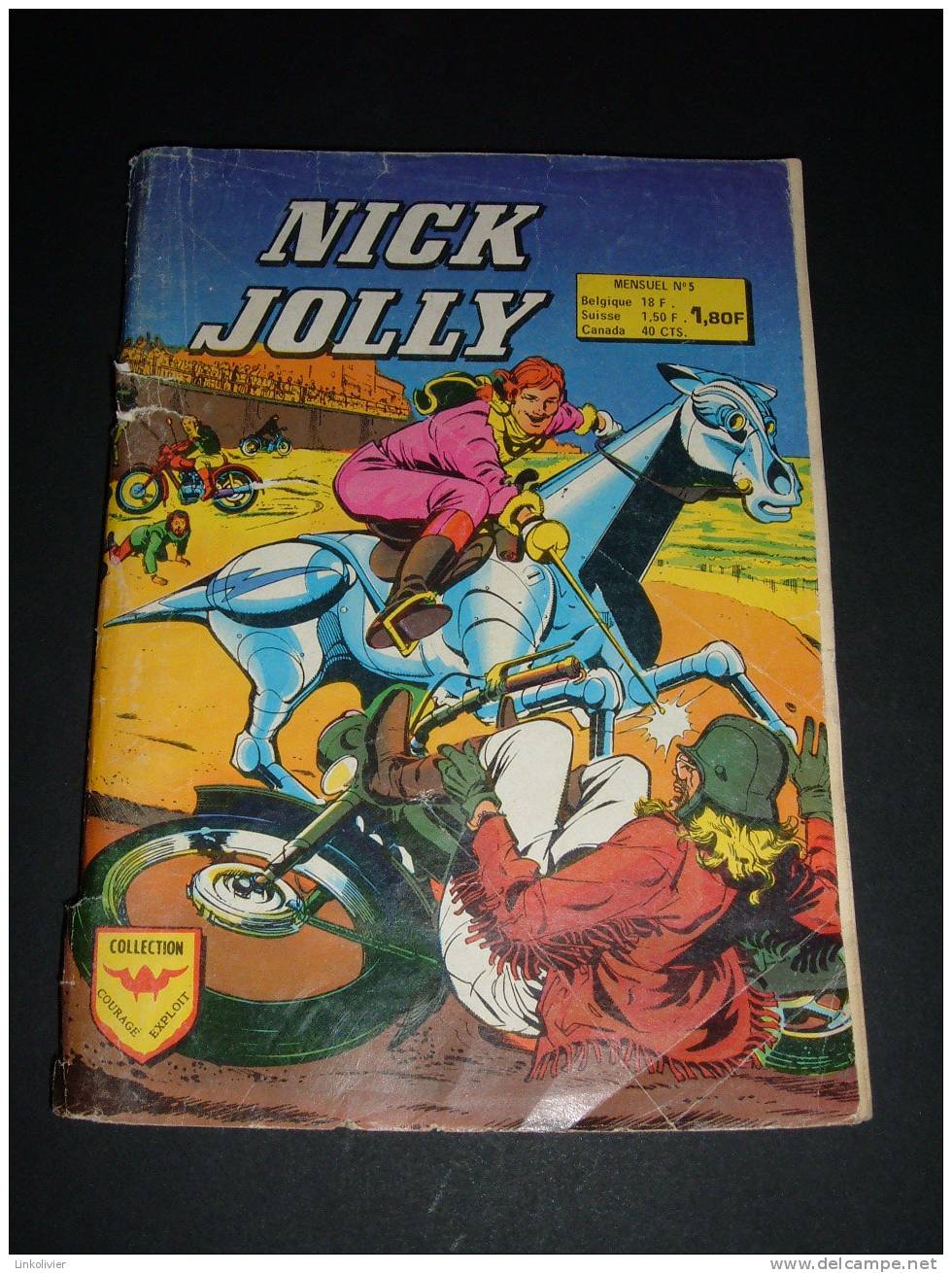 NICK JOLLY N° 5 - AREDIT  Janvier 1976 - Arédit & Artima