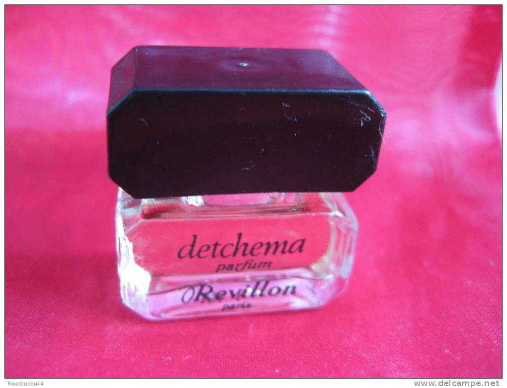 MINIATURE PARFUM - REVILLON - DETCHEMA - PARFUM - PLEINE - SANS BOITE - Miniatures (sans Boite)