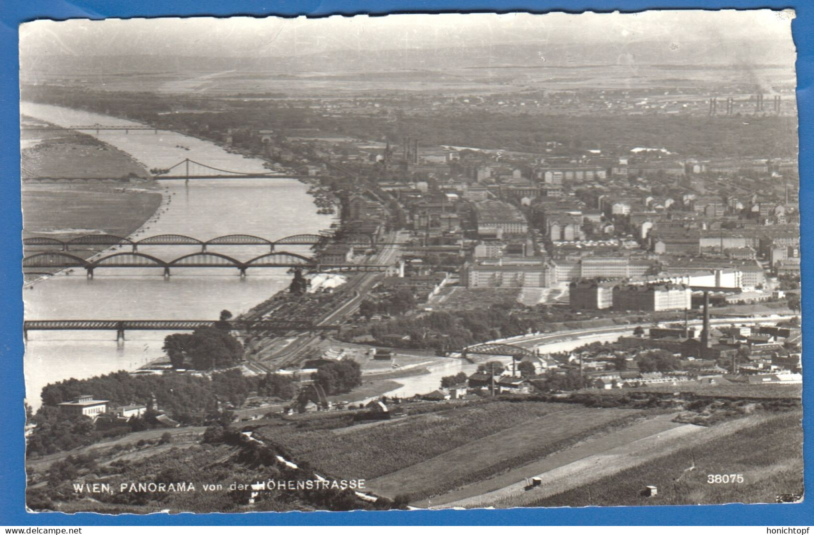 Österreich; Wien; Panorama Von Der Höhenstrasse; 1960 - Wien Mitte