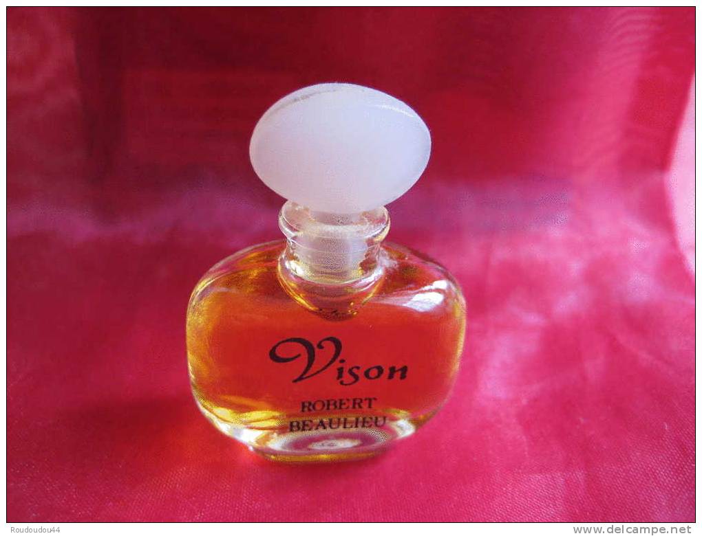 MINIATURE PARFUM - VISON - ROBERT BEAULIEU - PLEINE - SANS BOITE - Miniaturen Damendüfte (ohne Verpackung)