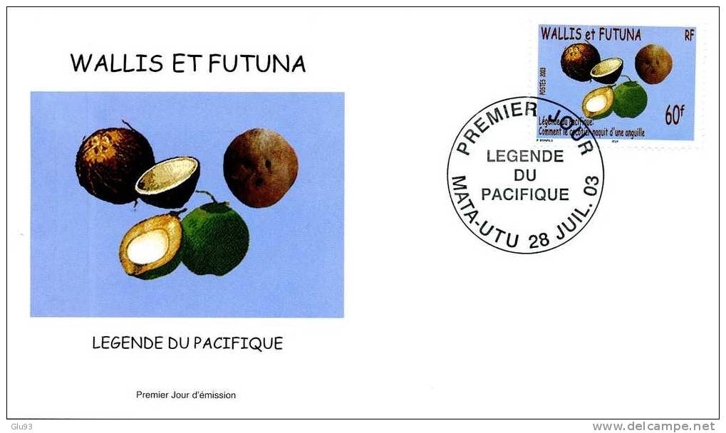 FDC - Wallis Et Futuna - Légende Du Pacifique - 2003 - 60 F - FDC