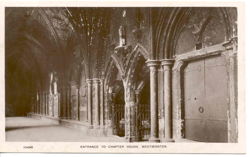 Entrance To Chapter House, Westminster, The Wrench Series - Westminster Abbey