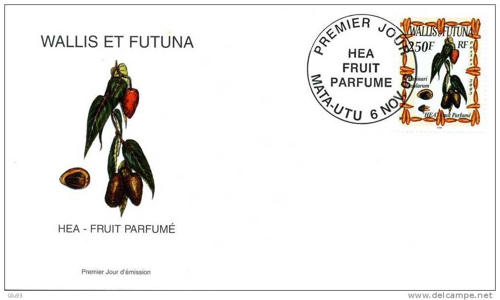 Lot 3 FDC - Wallis Et Futuna - Recencement + 40ème Ann. Territoire + Hea Fruit - FDC