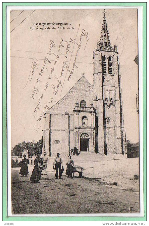 62 - FAUQUEMBERGUES --  Eglise Ogivale - Fauquembergues