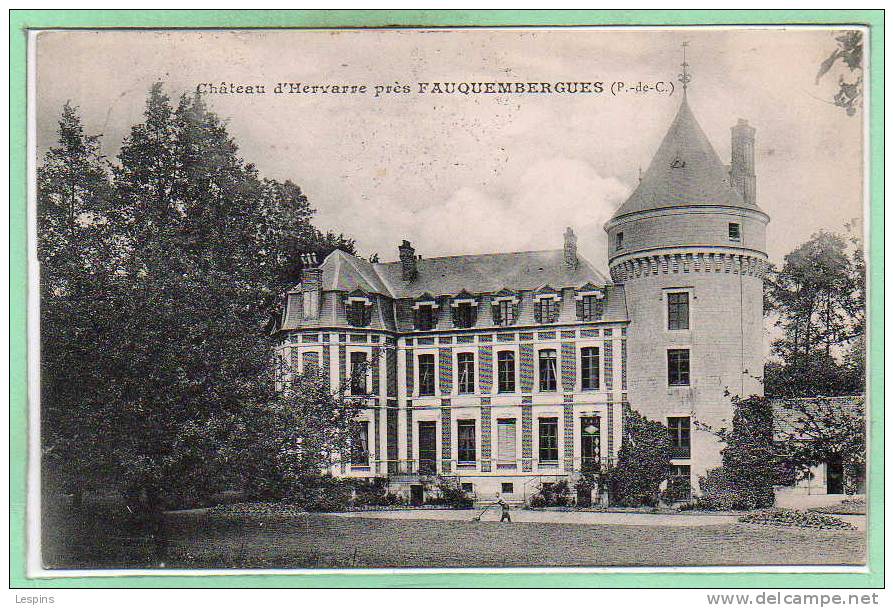 62 - FAUQUEMBERGUES -- Château D'Hervarre Prés... - Fauquembergues