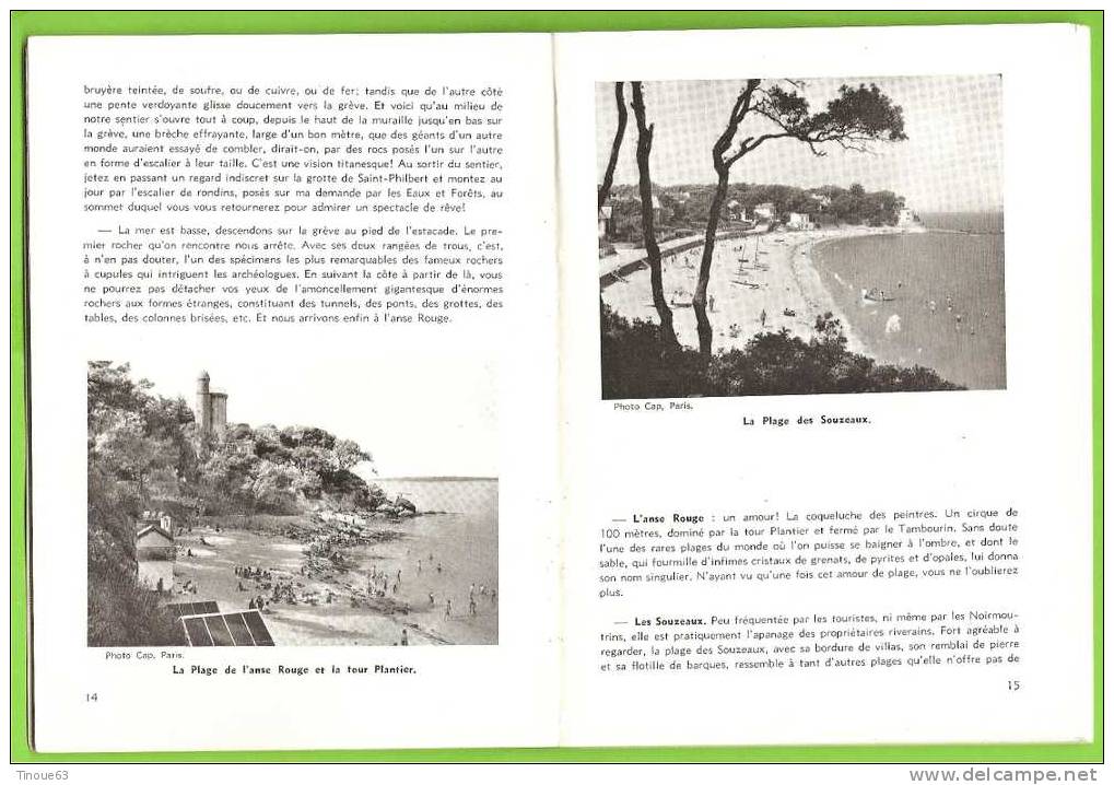 "L´ÎLE DE NOIRMOUTIER" Par L´Abbé J. Raimond - Editions Mélusine 1961 - Pays De Loire