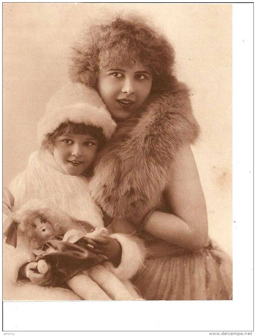 JOLIE PHOTO LA DAME  L´ENFANT ET LA POUPEE REF 19001 - Unclassified