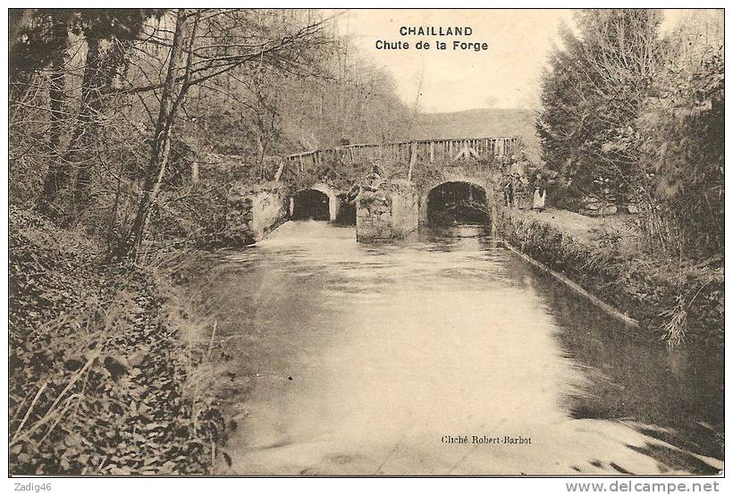 CHAILLAND - CHUTE DE LA FORGE - Chailland