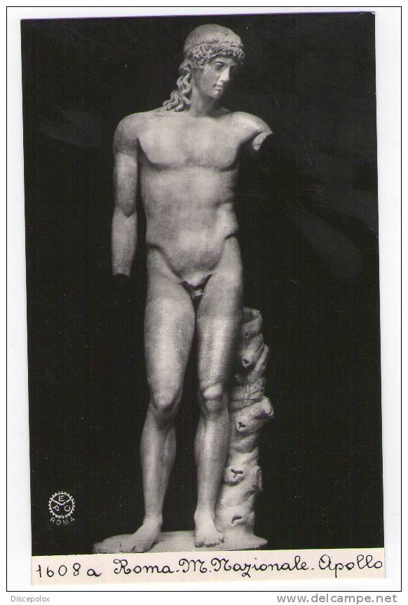 C78 E.PC N. 1608a - Roma - M. Nazionale - Apollo -  Mini Card / Non Viaggiata - Sculture