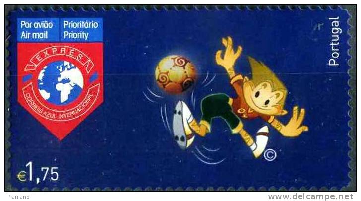 PIA - PORTOGALLO - 2004 : Campionati Europei Di Calcio In Portogallo - (Yv 2735) - Usado