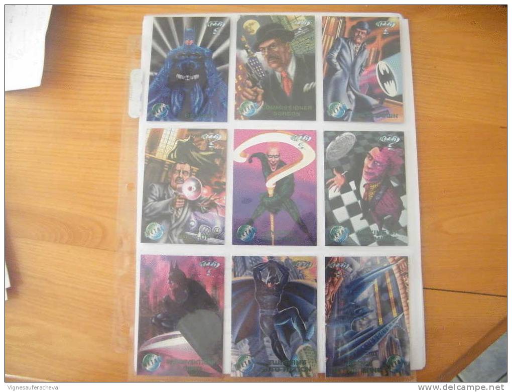 Batman Forever Metal(série Complete 100 Cartes)(numéro 73 Manquant) - Other & Unclassified