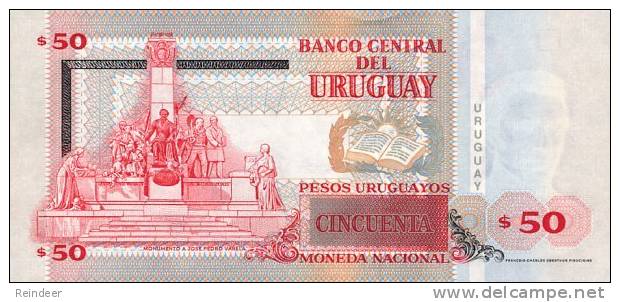 ® URUGUAY: 50 Pesos (2003) UNC Serie C - Uruguay