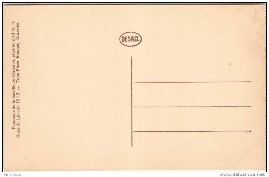 Panorama De La Bataille De WATERLOO 12 - Waterloo