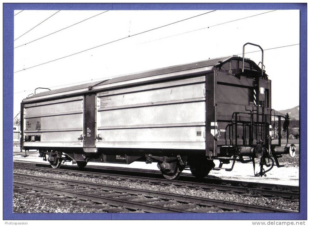 SBB-CFF Wagon à Toit Ouvrant Avec Faces Coulissantes / Schiebedadhwagen Mit Schiebewändern Typ Tbis - Train - Bahn - Trains